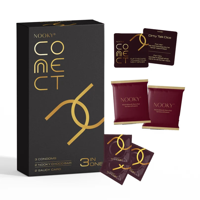 Nooky Connect 3-in-1 Kit | Chocolate + Conversation Cards