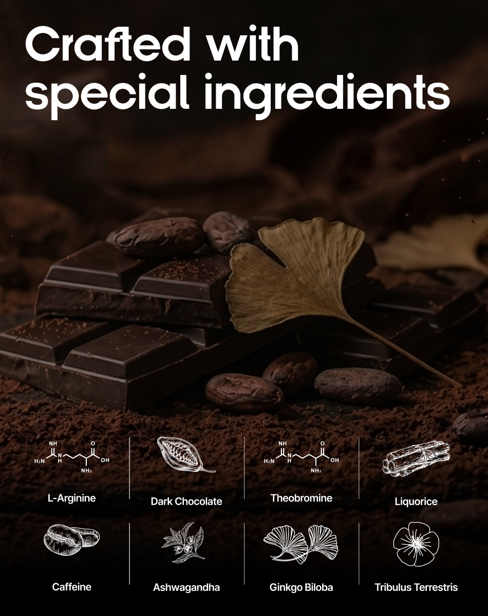 Herb Infused Choco Bar for Men