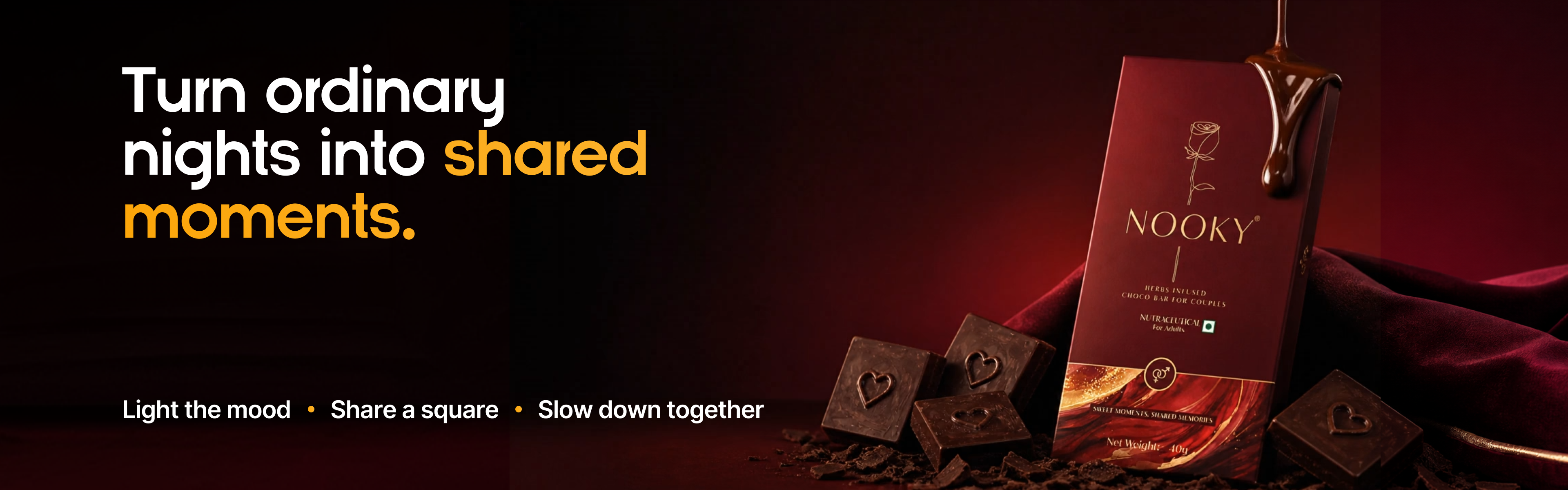 Herb Infused Choco Bar for Couples