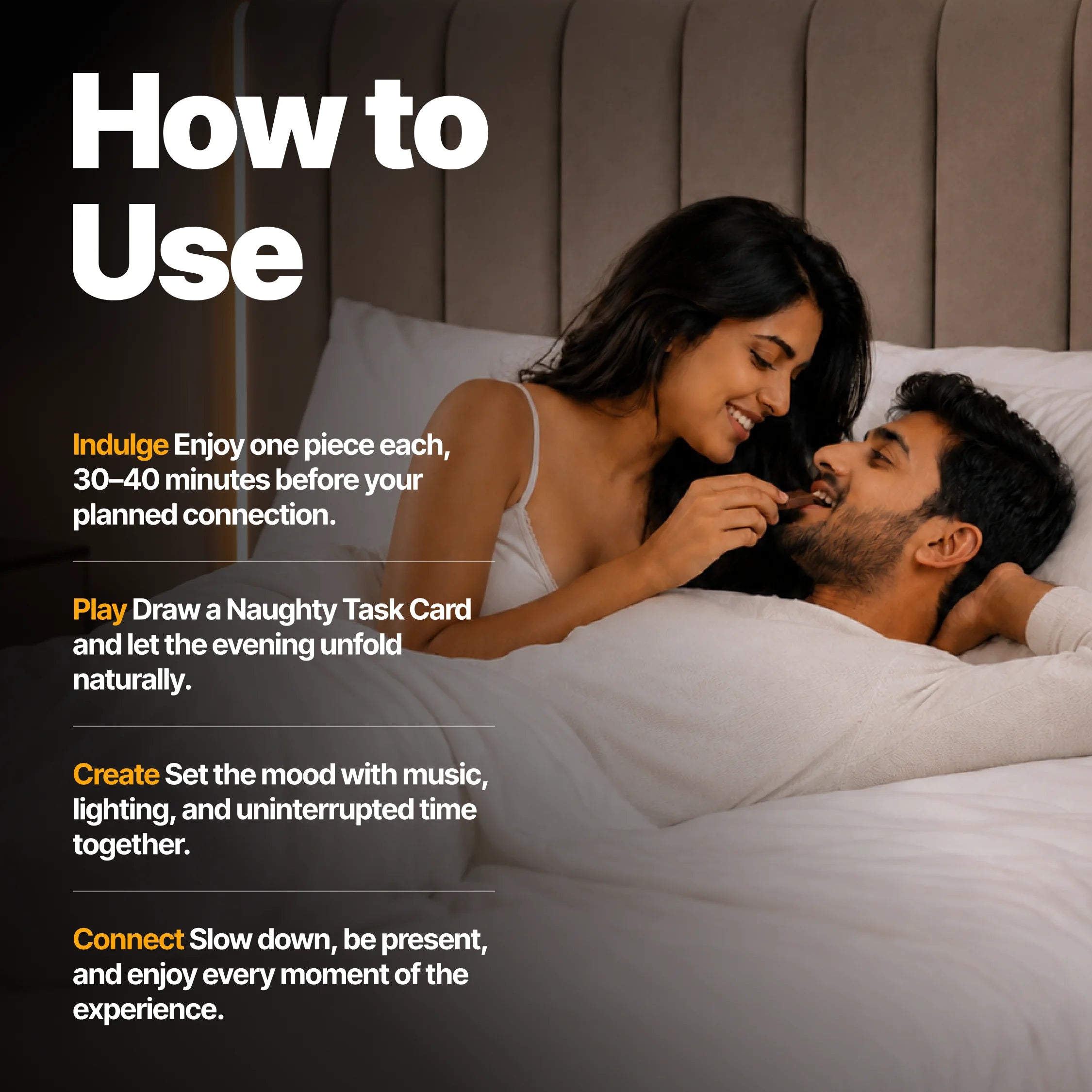 Nooky Special Edition Gift kit | Herb Infused Choco Bar for Couples + Naughty Task Cards