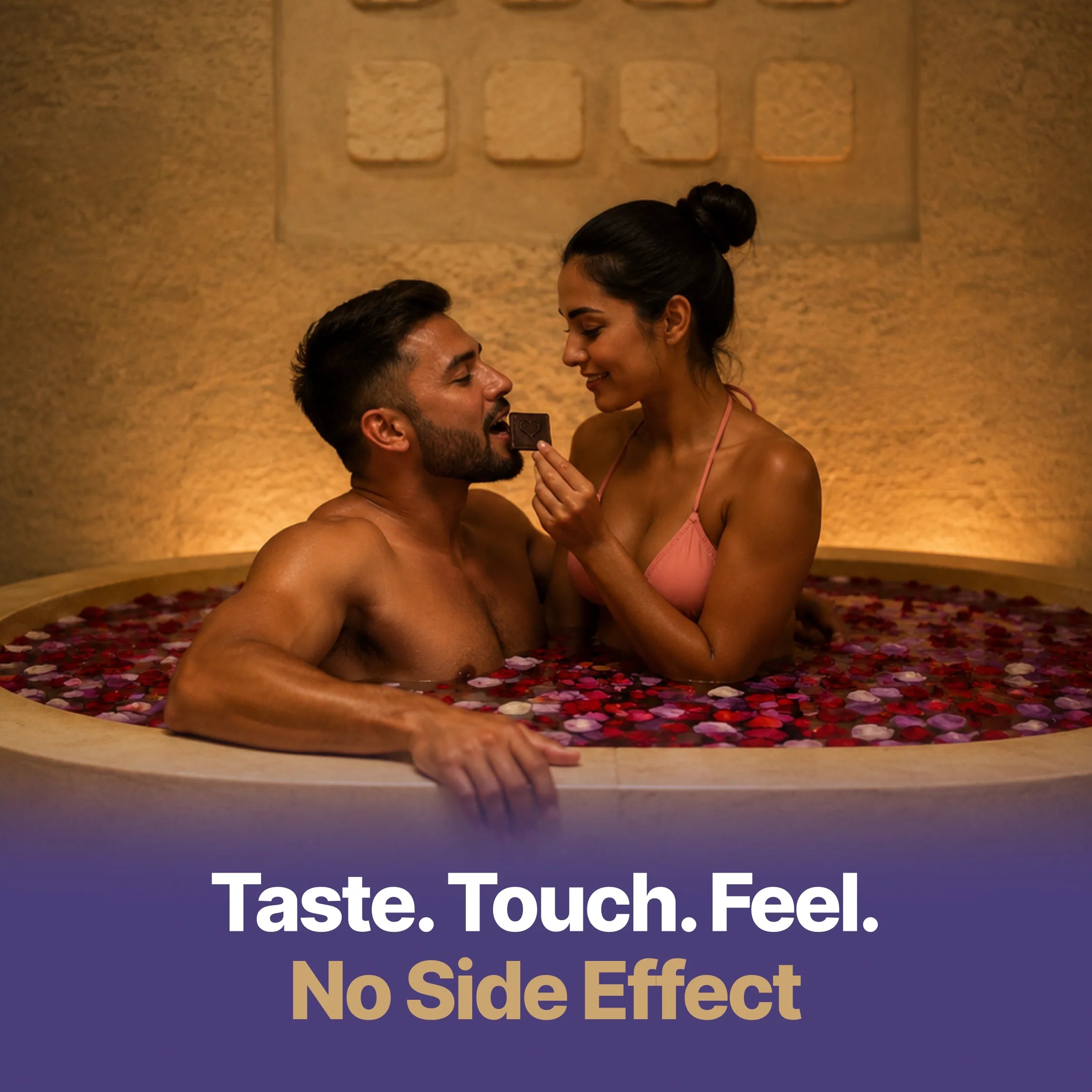 Nooky Special Edition Gift kit | Herb Infused Choco Bar for Couples + Naughty Task Cards