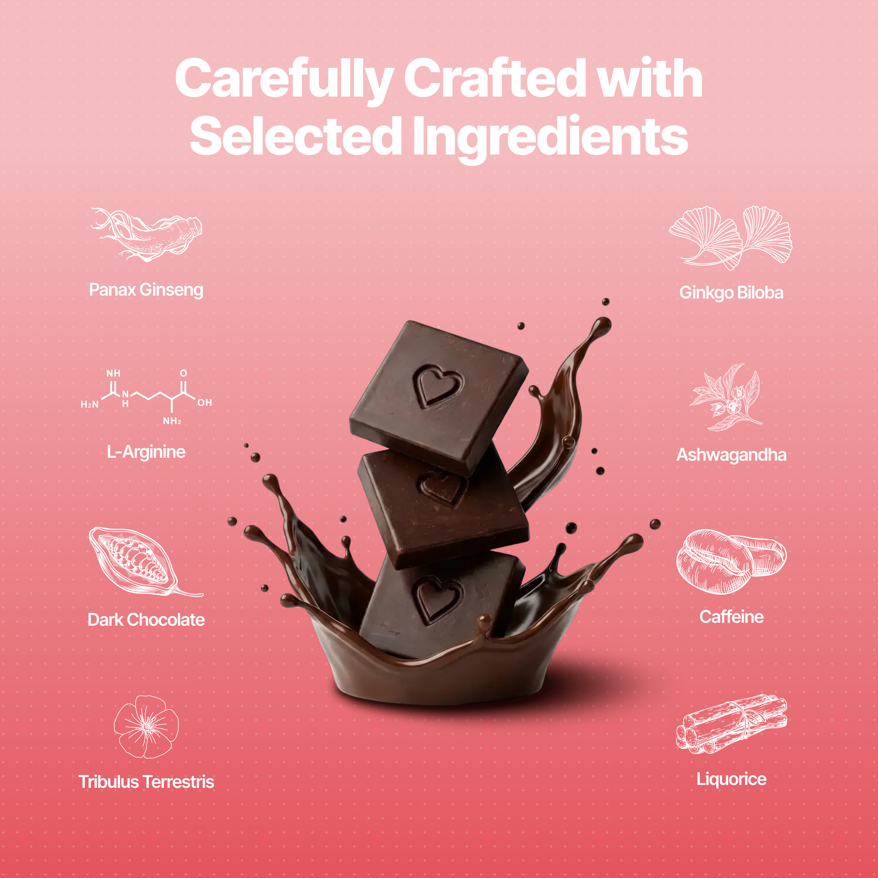 Nooky LGBTQ+- 2-In-1 Intimacy Aphrodisiac Chocolate Them