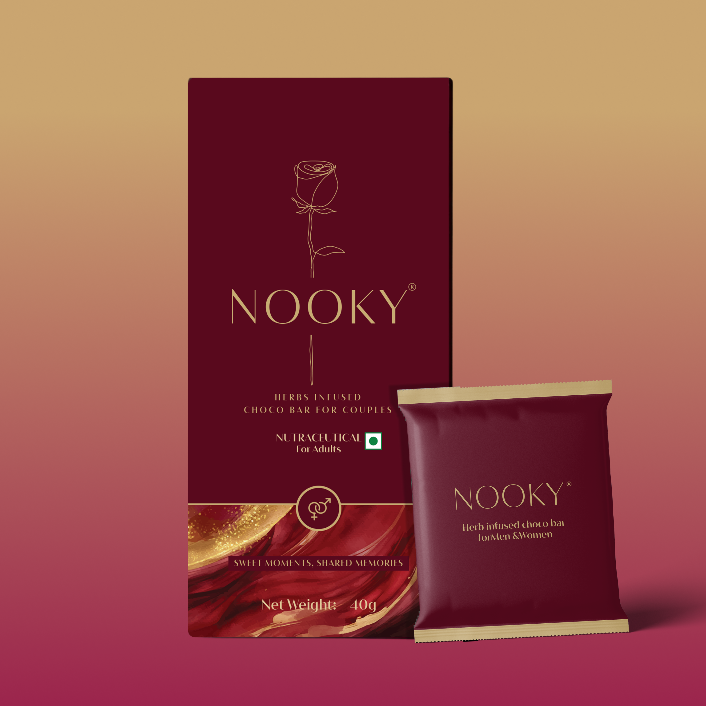 Herb Infused Choco Bar for Couples