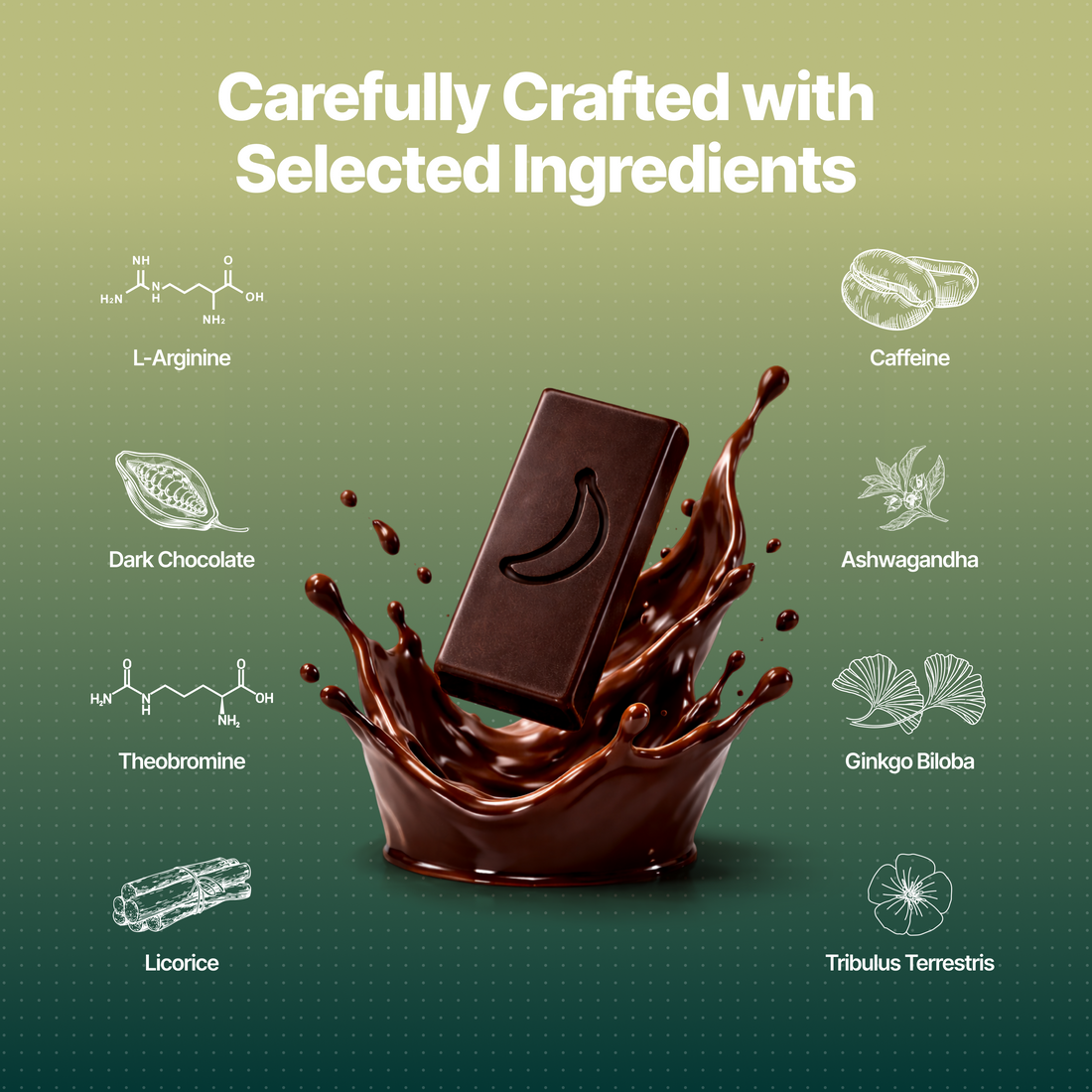 Herb Infused Choco Bar for Men