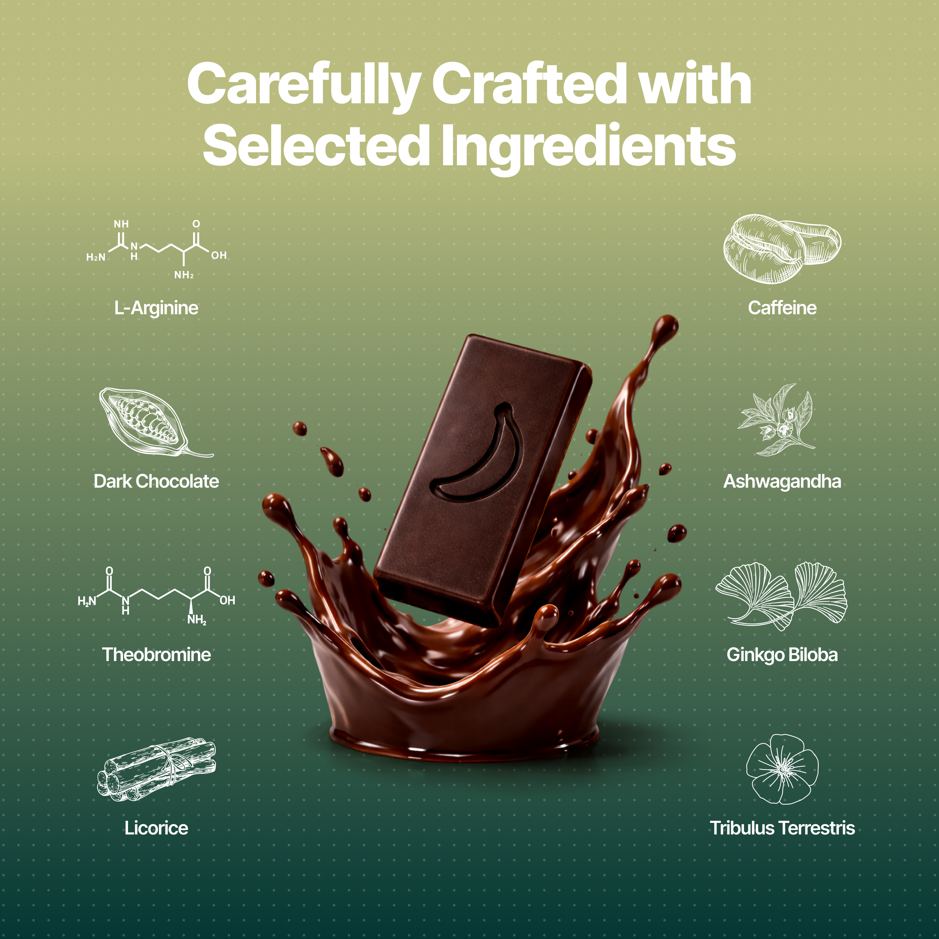 Herb Infused Choco Bar for Men