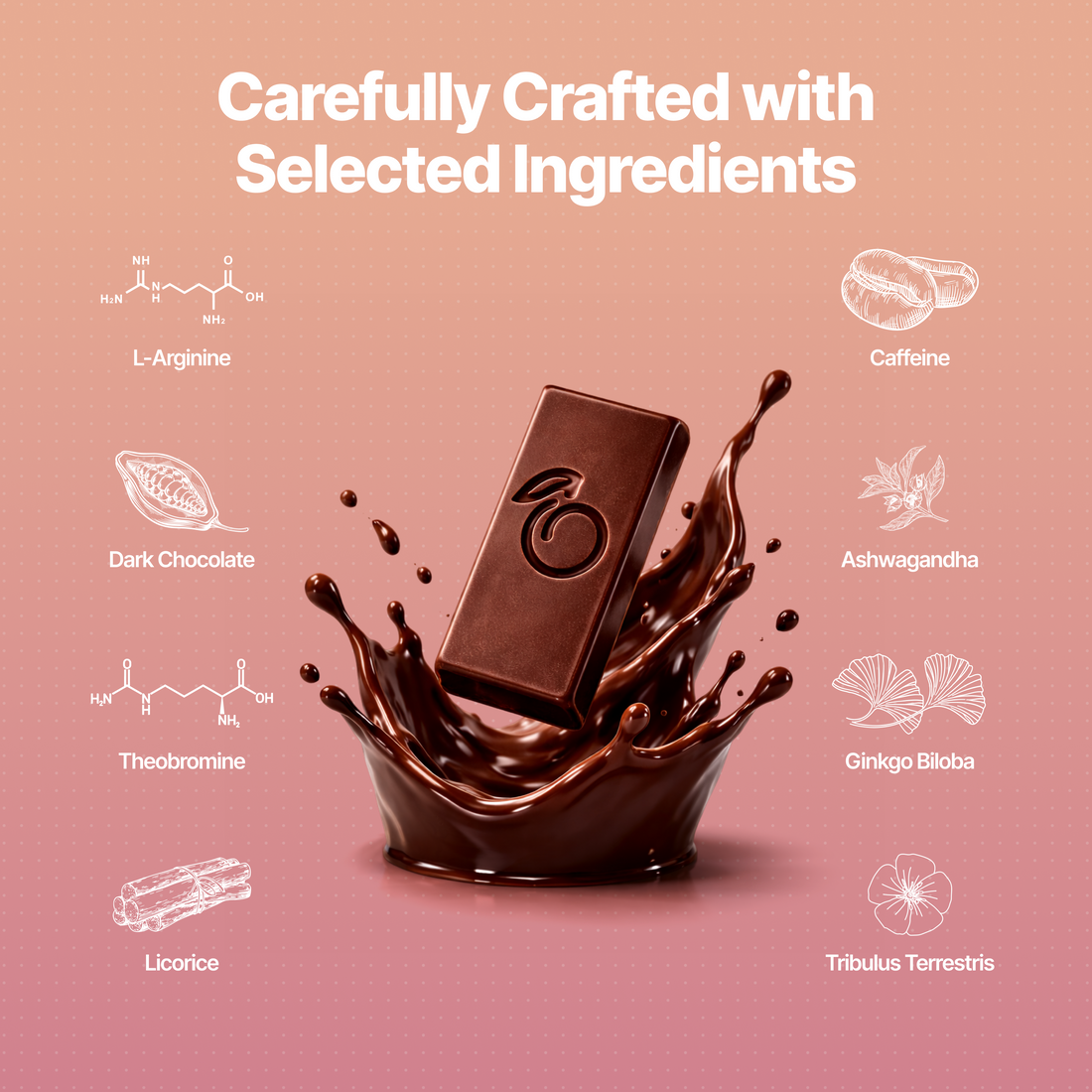 Herb Infused Choco Bar for Women