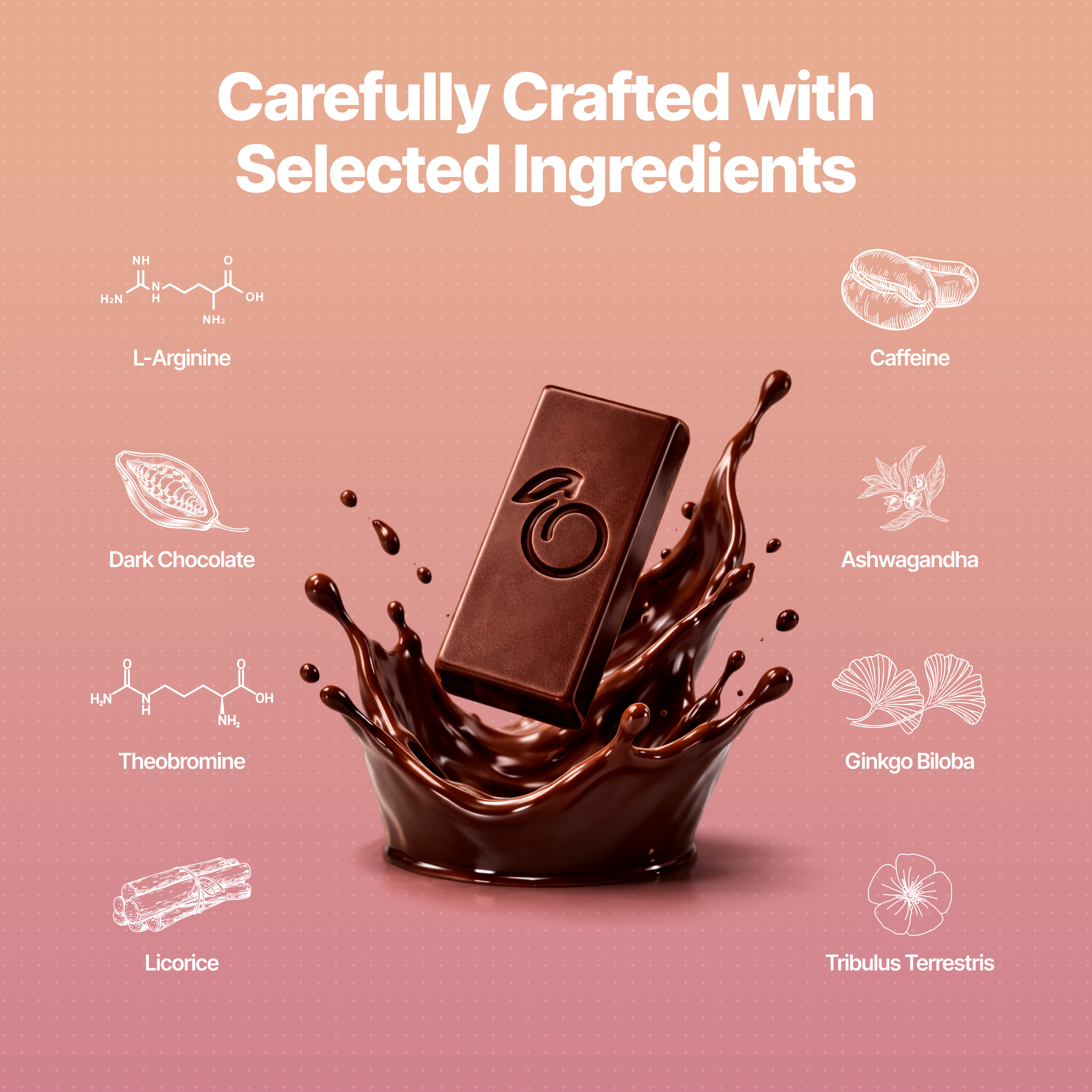 Herb Infused Choco Bar for Women