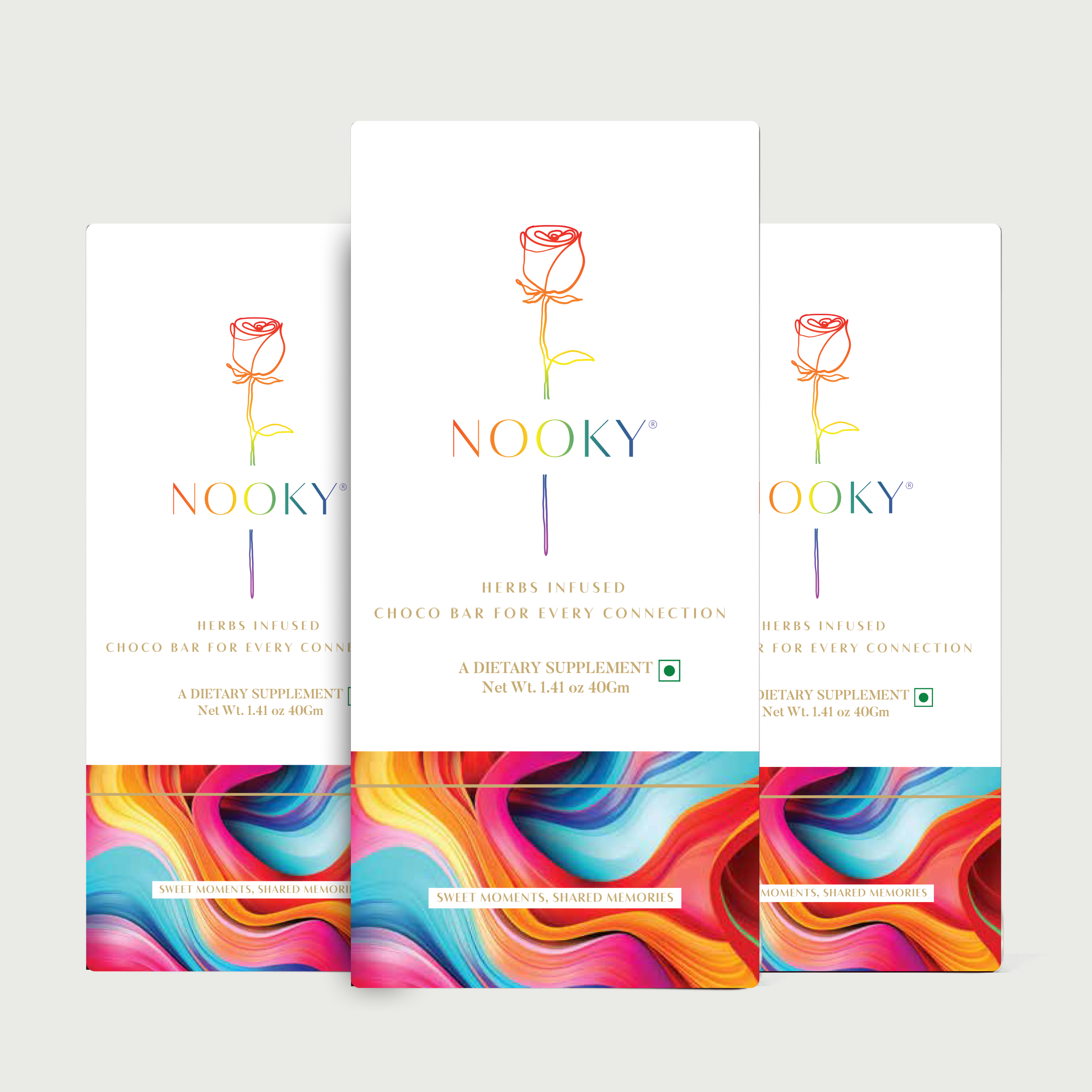 Nooky LGBTQ+- 2-In-1 Intimacy Aphrodisiac Chocolate Them