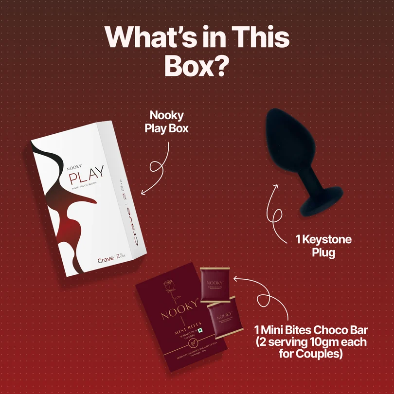 Nooky Crave 2-in-1 Kit | Silicone Plug & Chocolate
