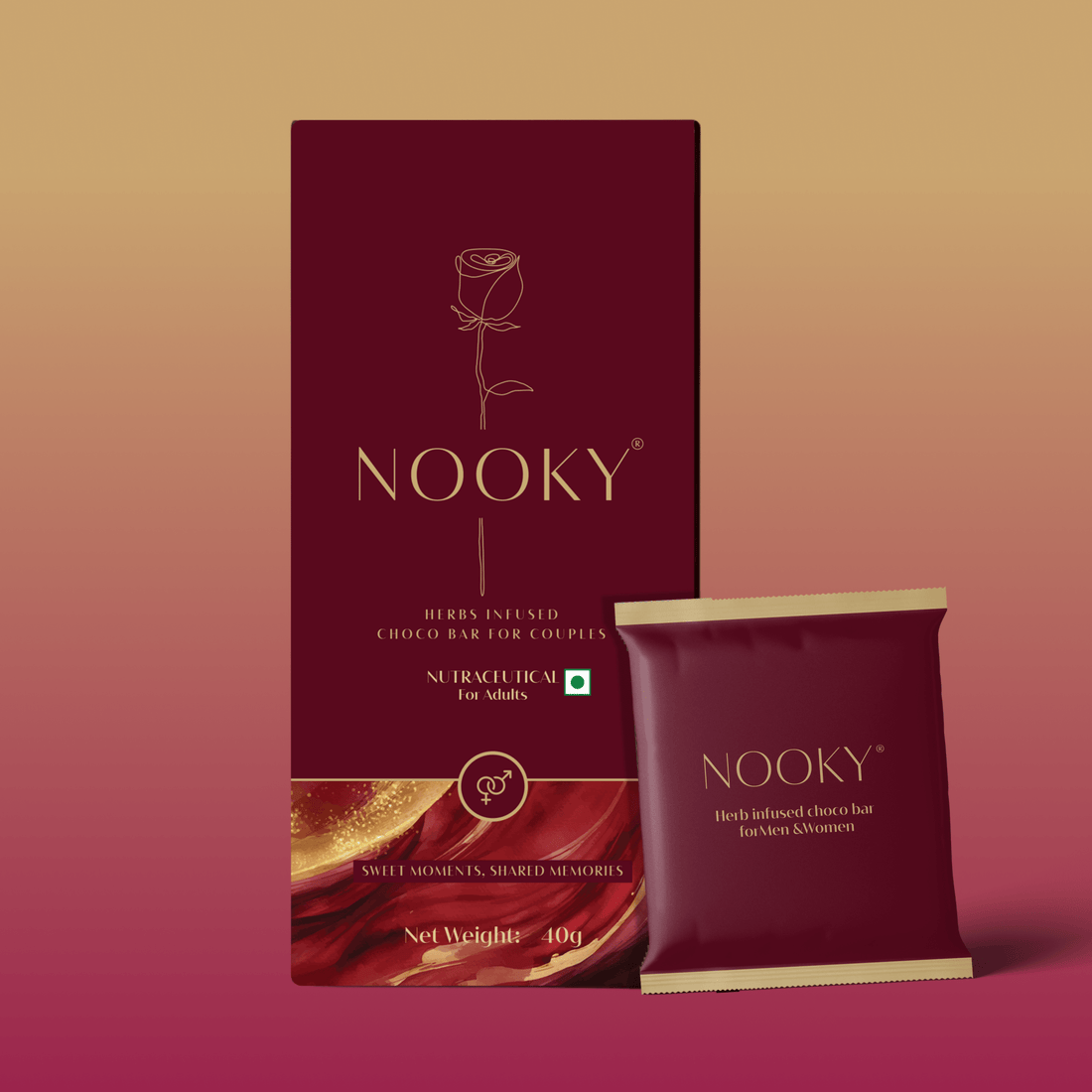 Herb Infused Choco Bar - Try Nooky