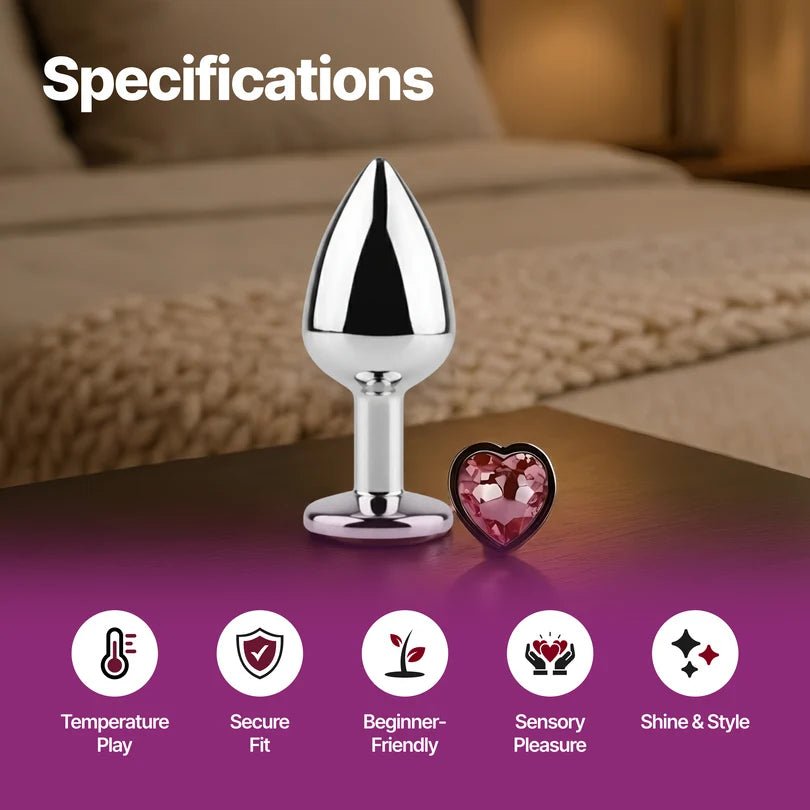 Nooky Tempt 2-in-1 Kit | Metal Plug & Chocolate - Try Nooky